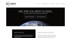 Desktop Screenshot of kaliberglobal.com